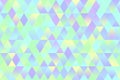 Mint Green Yellow Light Blue Violet Rhomb Colorful Texture Geometric Minimalism