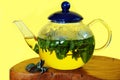 Mint herbal tea