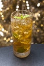 Mint-Julep cocktail Royalty Free Stock Photo