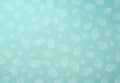 Mint leaf pattern, Green mint gradient mesh Background