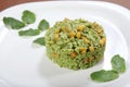 mint pulao, pudina sadam. pudina rice pulao. pudina rice. Royalty Free Stock Photo