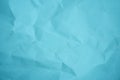 Mint Sheet crumpled paper color background Close up Copy space