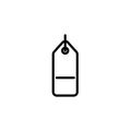 minus tag icon. Element of minimalistic icon for mobile concept and web apps. Signs and symbols collection icon for websites, web