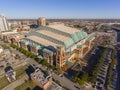 Minute Maid Park aerial view, Houston, Texas, USA Royalty Free Stock Photo