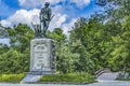 Minute Man Statue Old North Bridge American Revloution Monument Concord Massachusetts