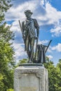 Minute Man Statue Old North Bridge American Revloution Monument Concord Massachusetts