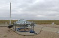 Minuteman Missile Silo historic site in South Dakota Royalty Free Stock Photo