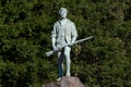 Minuteman Statue of American Revolution Royalty Free Stock Photo