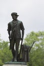 Minuteman Statue Royalty Free Stock Photo