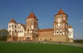 Mir Castle Complex. Belarus Royalty Free Stock Photo