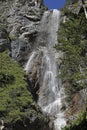 The Mirafall near the Ãâtscher mountain, Lower Austria, Mostviertel Royalty Free Stock Photo