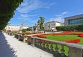 Mirabell palace and garden in Salzburg