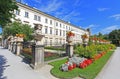 Mirabell palace and garden in Salzburg