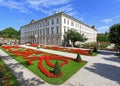 Mirabell palace and garden in Salzburg Royalty Free Stock Photo