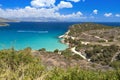 Mirabello bay at Crete island in Greece Royalty Free Stock Photo