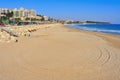 Miracle Beach in Tarragona, Spain Royalty Free Stock Photo