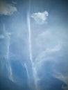 Straith line cloud