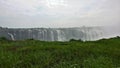 A miracle of nature is Victoria Falls. Zimbabwe. Royalty Free Stock Photo