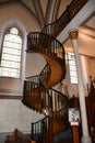 Miraculous Gravity-Defying Staircase at Loretto Chapel in Santa Fe, New Mexico