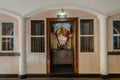 Miraculous statue at St. Lawrence minor basilica at Attur, India