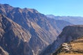 Mirador Cruz del Condor in Colca Canyon, Peru Royalty Free Stock Photo