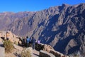 Mirador Cruz del Condor in Colca Canyon, Peru Royalty Free Stock Photo