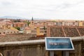 View upon Segovia from Mirador de la Canaleja, Spain