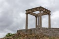 Mirador de los Cuatro Postes (Viewpoint of the Four Posts), Avila, Spain.