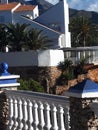 Mirador or Viewpoint overlooking the a Beach in Nerja Town Centre in Spain