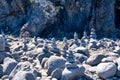Miradouro Ilheus da Ribeira da Janela. Rock formations above the sea, Madeira Island - Portugal