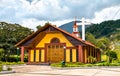 Miraflores church in Oxapampa, Peru