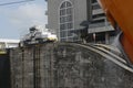 Miraflores Locks at Panama Canal Royalty Free Stock Photo