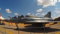 MIRAGE 2000 FIGHTER AIRCRAFT - ATHENS FLYING WEEK GREECE Royalty Free Stock Photo