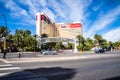 The Mirage Hotel and Casino with light traffic