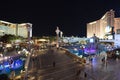 The Mirage Hotel and Casino, night, city, reflection, metropolitan area