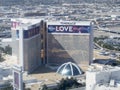 The Mirage Las Vegas seen from the High Roller