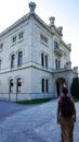 Miramare Castle Garden on a sunny day