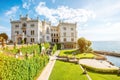 Miramare castle in Italy