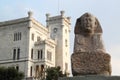 Miramare Castle with a Sphinx, Trieste Italy