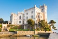 Miramare Castle, Trieste, Italy, Europe. Royalty Free Stock Photo