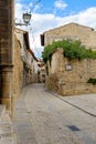 Mirambel, the province of Teruel, Aragon, Spain. Royalty Free Stock Photo