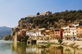 Miravet village in Catalunya, Spain Royalty Free Stock Photo