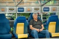 Mircea Lucescu, head coach, manager of Dynamo Kyiv during the match of Ukrainian Super Cup vs FC Shakhtar Royalty Free Stock Photo