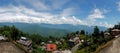 Mirik hill station mountain view in a bright day