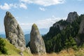 Miron`s Cliffs Claile lui Miron in CeahlÃÆu Massif. Eastern Carpathians, Romania