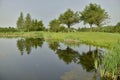 Miror on a nice little lake on a golf club