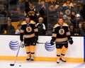 Miroslav Satan and Shawn Thornton, Boston Bruins