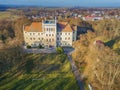 Mirow Castle in Ksiaz Wielki