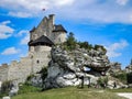 Mirow, Medieval castle in Poland Royalty Free Stock Photo