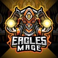 Eagles mage esport mascot logo